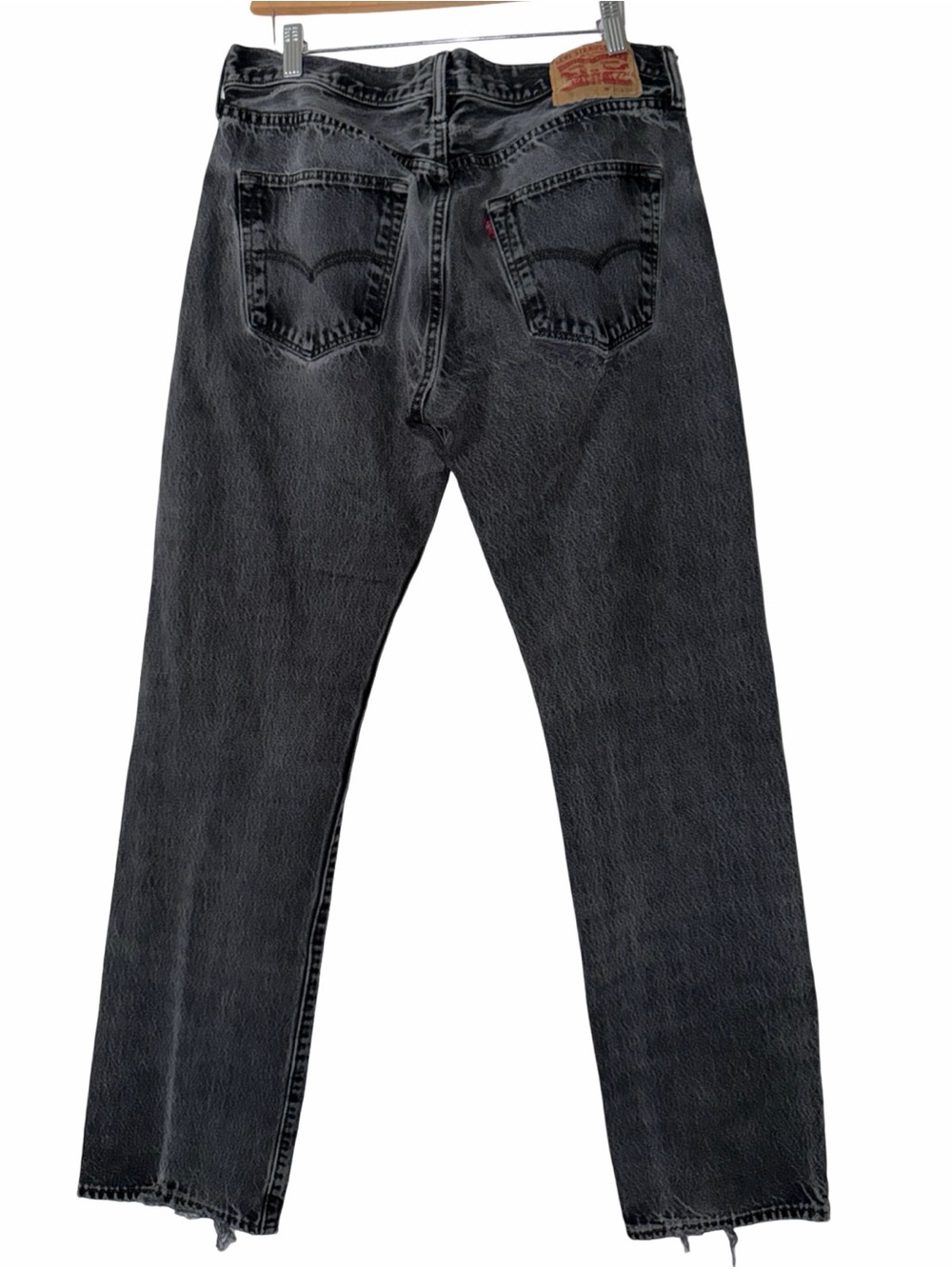 Levi's distressed black jeans 34x34